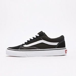 Women’s black Vans